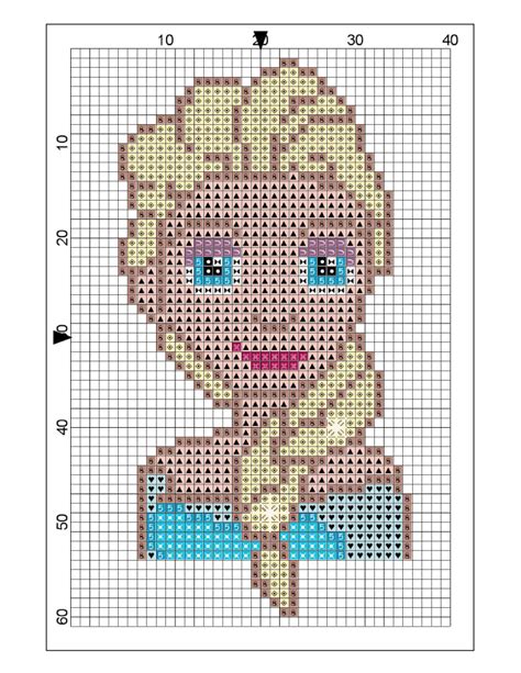 A good pattern for a versatile cross stitch border is invaluable. Queen Elsa Free Mini Cross Stitch Pattern - Crafty Guild