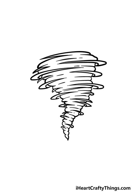 How To Draw A Tornado