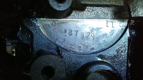 Ford Engine Serial Number Location 4cyl Hopdemaven