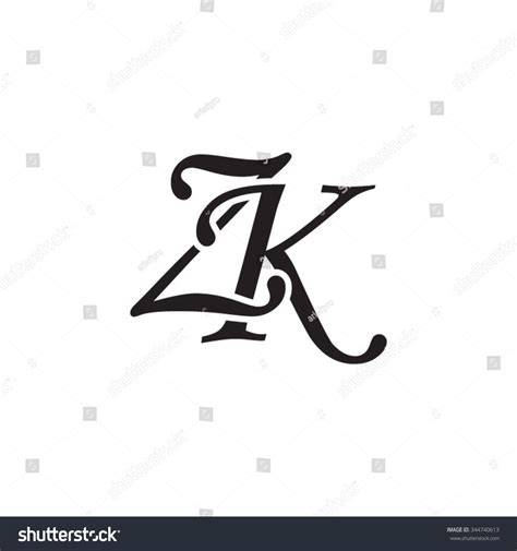 zk initial monogram logo initials logo letters monogram logo alphabet wallpaper name