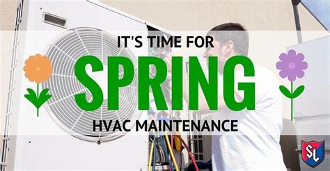 Get A Jump On Your Hvac Spring Maintenance Hvac Maintenance Hvac