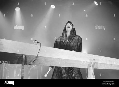 Karin Dreijer Andersson Of Swedish Electronic Music Group The Knife Performs Shaking The