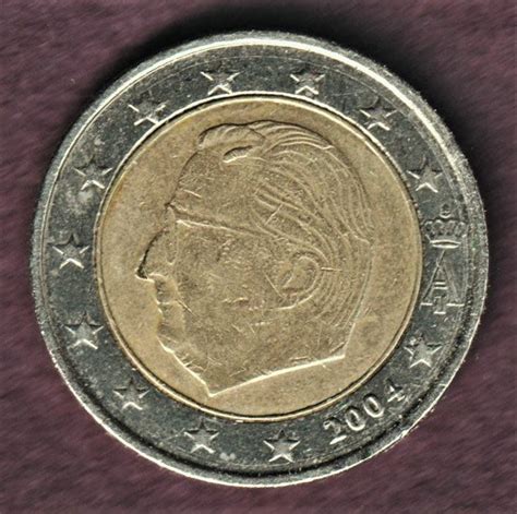 Pièce De 2 Euros 2004 En Provenance De Belgique Etsy