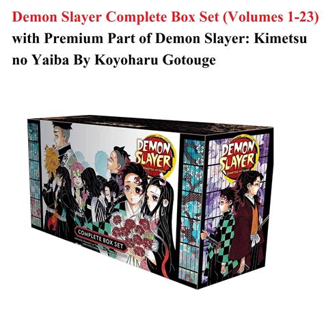 Demon Slayer Complete Box Set Volumes 1 23 With Premium Part Of Demon