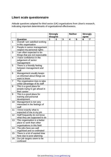 Rating Scale Rubric Template Download Survey Template For Free Pdf Or