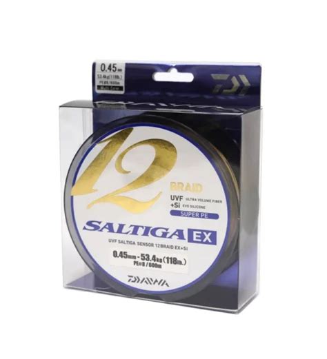 DAIWA SALTIGA 12 Braid EX UVF SI Multi Colour 600m 650yds 97 00