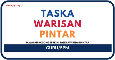Untuk memohon, rujuk pautan di bawah : Jawatan Kosong Terkini Guru Di Taska Warisan Pintar ...