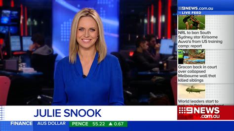 Julie Snook Sport Reporter Sydney News Team 9news