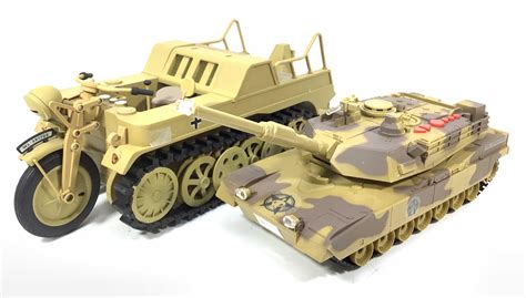 Lot 2 Toy Military Vehicles 21st Century Toys