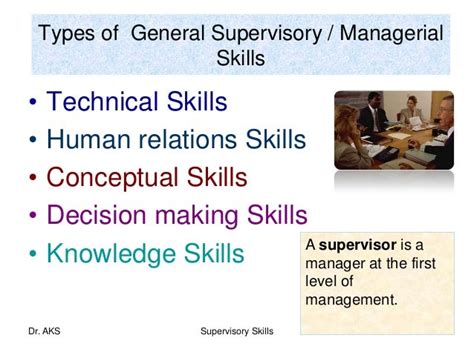 Supervisory Skills