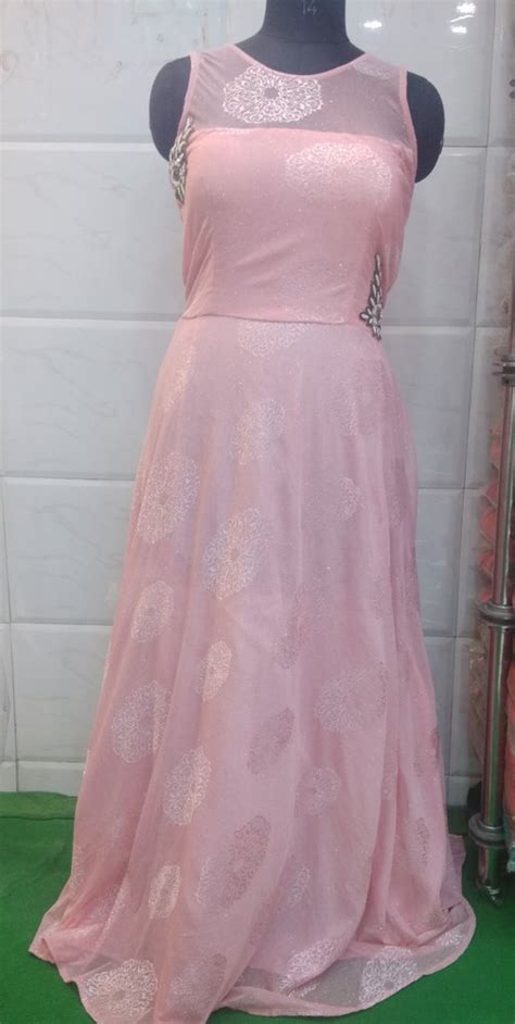 Devi Baby Pink Evening Gown At Rs 1450 In New Delhi Id 19849047755