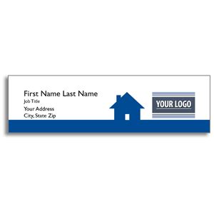 Real Estate Return Address Label - 3¼'' x ¾'' | Address labels, Return address labels, Return ...
