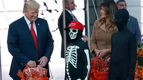 Trump First Lady Welcome Trick Or Treaters On Halloween Eve Ctv News