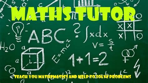 Your Mathematics Tutor Adviser By Hasanthaeran Fiverr