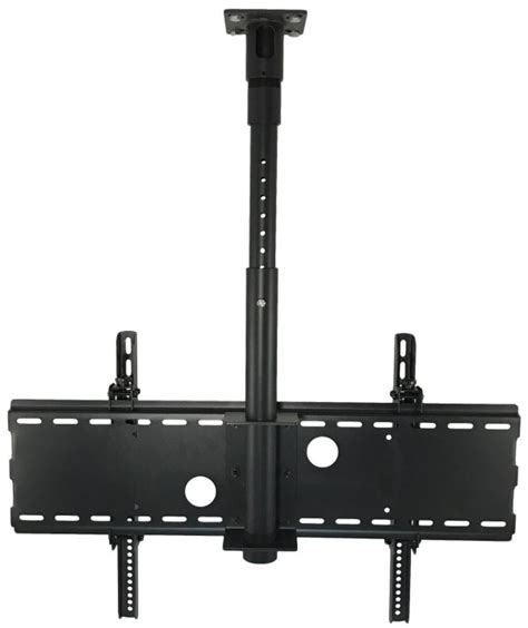 When ordering ceiling mounts make sure you check how far down from the ceiling the mount extends. TV Ceiling Mount for 32 to 75 inch, Rotate and Adjustable Mast