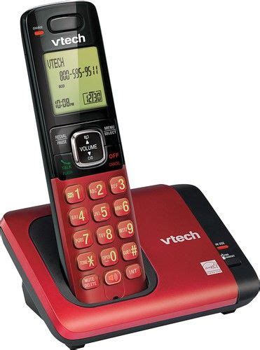 vtech cs6619 16 dect 6 0 expandable cordless phone red cordless phone t mobile phones phone