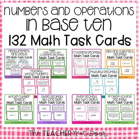 5th Grade Numbers And Operations Base Ten Worksheet