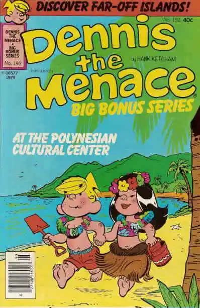 Dennis The Menace Bonus Magazine Series 192 Fn Fawcett We Combine