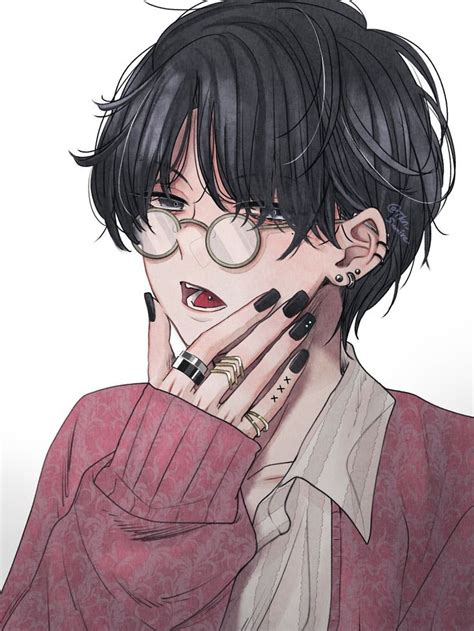 Gothic Emo Anime Boys Anime Boy Pict🖤 Follow My Pin For More💖