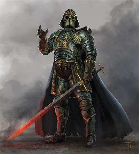 Medieval Vader By Jens Kuczwara