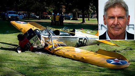 Harrison Ford Battered But Ok After His Plane Crash Landed On Golf