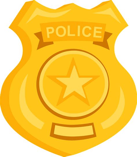 Police Officer Badge Clipart Free Images Clipartbarn Vrogue Co