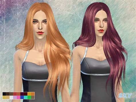 The Sims Resource Hairstyle By Skysims Sims Hairs Sims