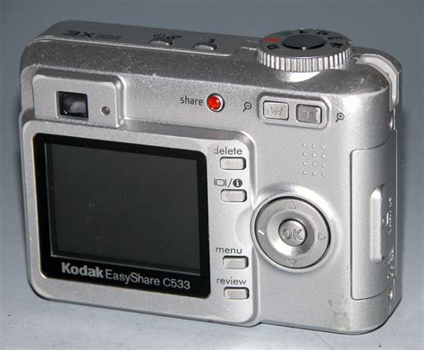 Kodak Easyshare C533 50mp Digital Camera Silver 3843