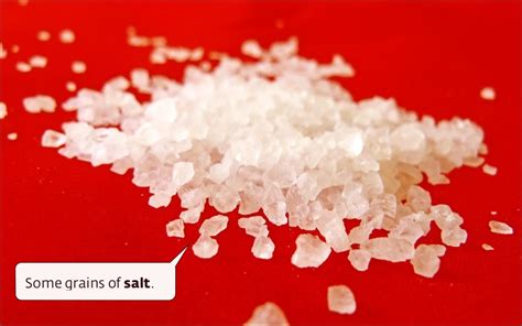 Some Grains Of Salt