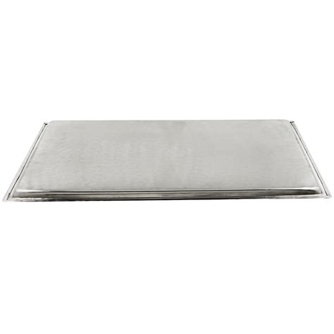 Shop for stainless steel trays at cb2. Tablecraft RPD2415 Rectangular Stainless Steel Tray - 23 1 ...