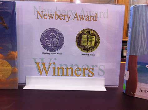 Newbery Award Winning books display | Newbery award, Book display, Award winning books