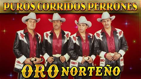 Oro Norteño Las 20 Mejores Canciones Puros Corridos Perrones Mix Youtube