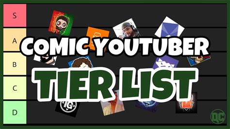 Ranking Comic Book YouTube Channels YouTube