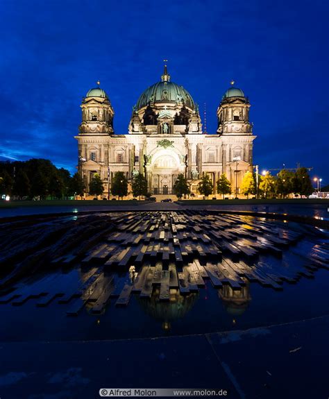 Photo Of Berlin Cathedral Night Views Berlin Germany