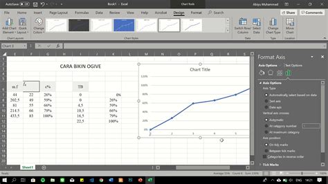 Cara Membuat Grafik Ogive Di Ms Excel Warga Co Id