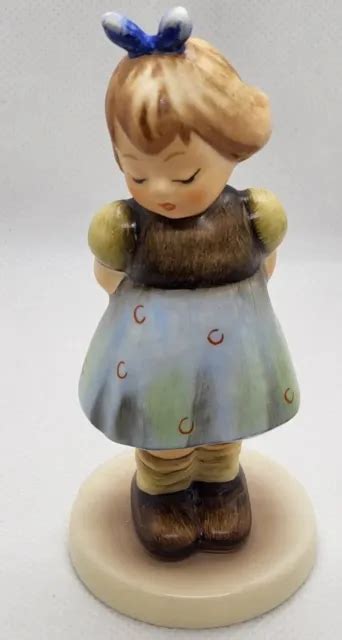 Vintage M I Hummel Club Goebel Figurine Two Hands One Treat Germany