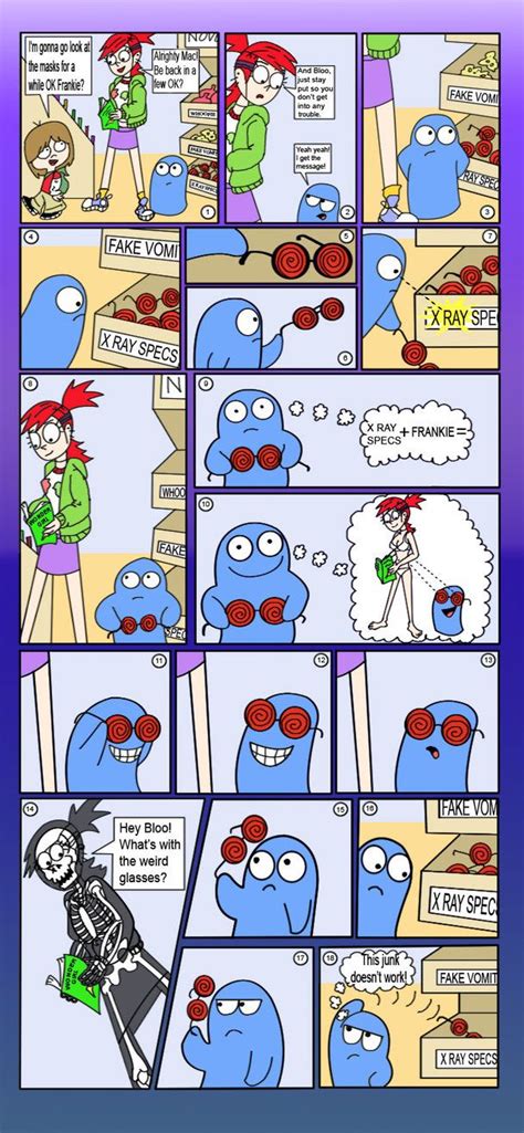 Bloo And The X Ray Specscomic By Shinragod Bloo Me Foster Home For Imaginary Friends 90s