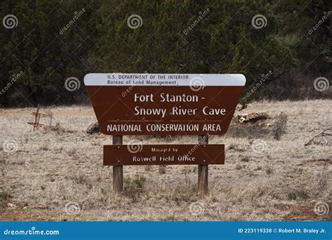 Fort Stanton Snowy River Cave Editorial Stock Photo Image Of National