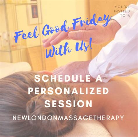 Were Making Every Friday A Feel Good Friday Massage