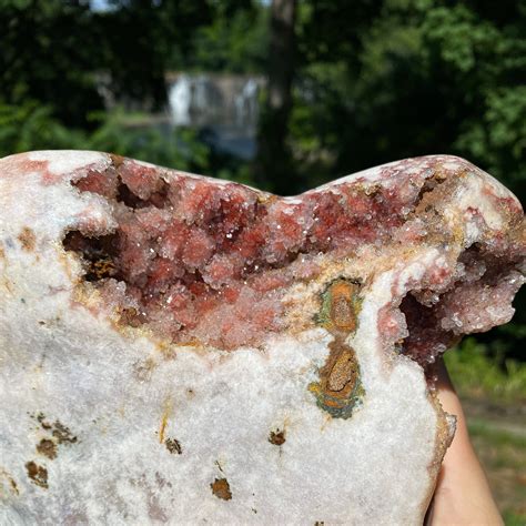 Huge Pink Amethyst Geode