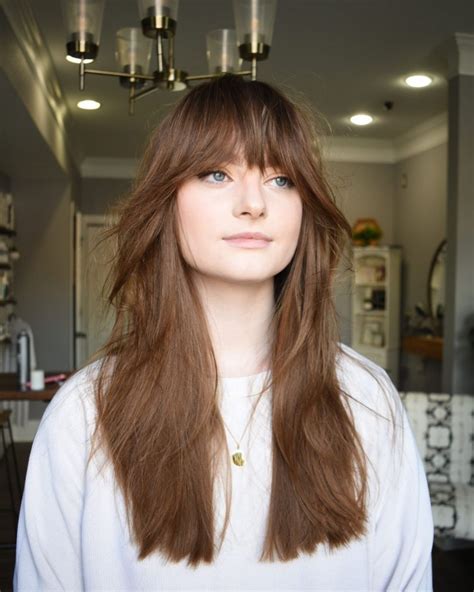 Curtain Bangs For A Chic And Cozy Look For Curtain Bangs