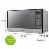 Panasonic 1 2 Cu Ft Microwave Oven Stainless Nn Sn686s Pictures