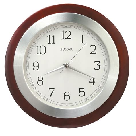 Bulova Reedham Wood Wall Clock Model C4228
