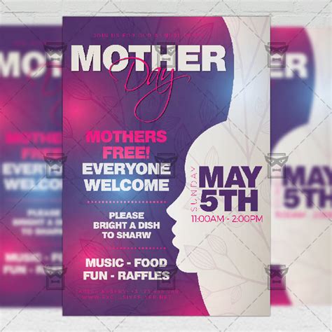 Expert designed mothers day gifts options which are sure to please. Mother's Day Australia 2019 Flyer - Seasonal A5 Template ...