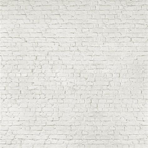 1wall Loft Style Distressed White Brick Effect Wallpaper Wall Mural