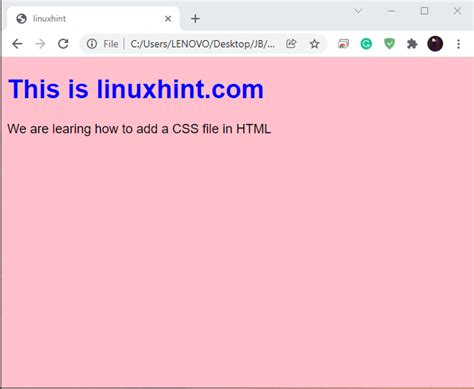How To Add A Css File In Html