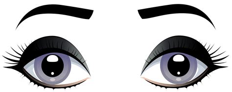 Eyebrow Clipart Yeux Ojos Animados Png Transparent Png Full Size