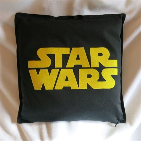 Star Wars Pillow Cover 20 X 20 With Zip 100 Cotton Star Wars Pillow Star Wars Pillow Covers