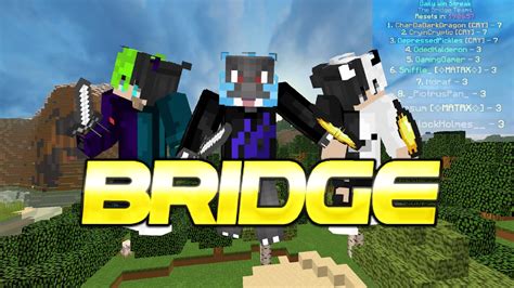 When Bedwars Players Try The Bridge Youtube