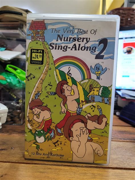 Vhs The Very Best Of Nursery Song Along 2 Hobbies And Toys Music